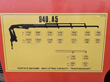 CF 85.330 ATI / 40 t/m CRANE / KRAN / 8.500 km!